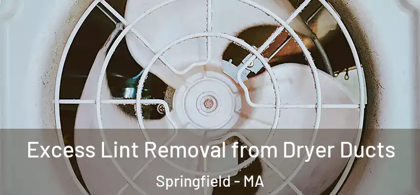 Excess Lint Removal from Dryer Ducts Springfield - MA